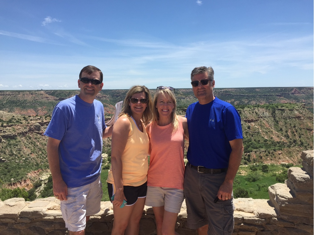 Hiking with ministry friends